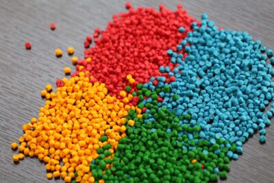 red yellow blue green pvc compounds