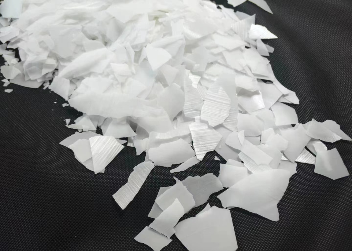 Polyethylene Wax products on floor 