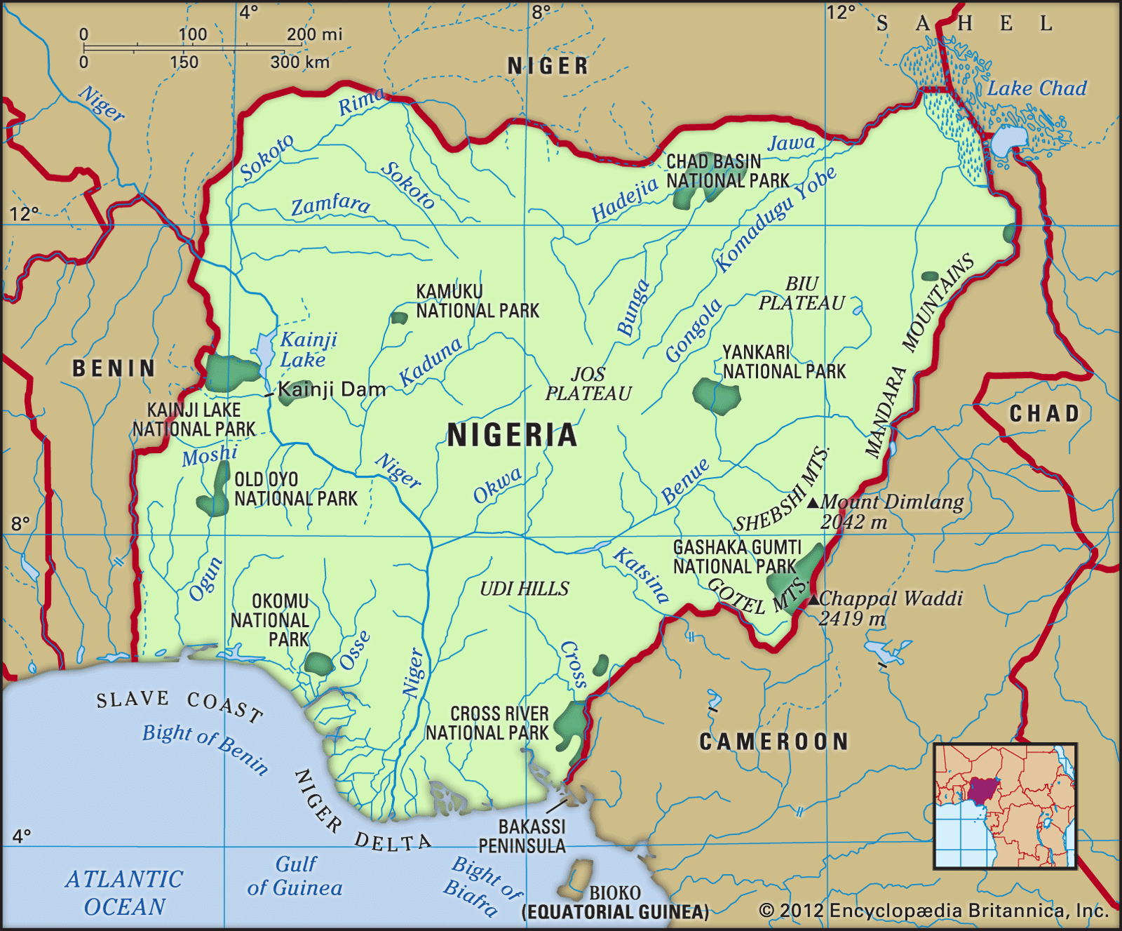 Map Nigeria 